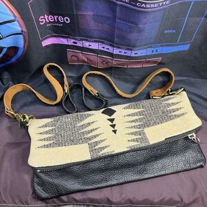 RAIS CASE Handbag Crossbody Purse Shoulder Bag Leather and Fabric